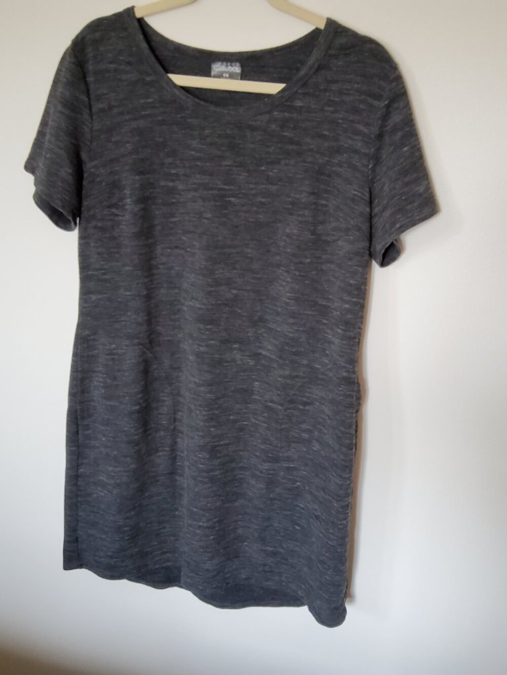 Heather Gray T-shirt dress size L by 32degrees cool